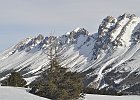 Crête des Baumes, NNE - Montagne de Faraut, Breche de Faraut (centre)