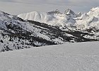 Crête des Baumes, OSO - Tête de Garnesier  (à g), Roc de Garnesier, Col des Aiguilles, Tête de Vachères (à d)