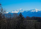 NE - Aiguille Verte (à g), Dôme du Gouter, Mont Blanc (centre), Le Grand Arc (à d) : Chartreuse, Walks