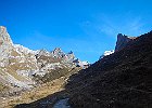 ENE - Pointe de la Grande Glière, Pointe de la Petite Glière, Aiguille de l&#39;Epena (centre), La Grande Casse, Aiguille de la Vanoise (à d) : Vanoise, Walks