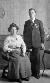 Fred Lovelock and his mother Mary Ann nee Regan